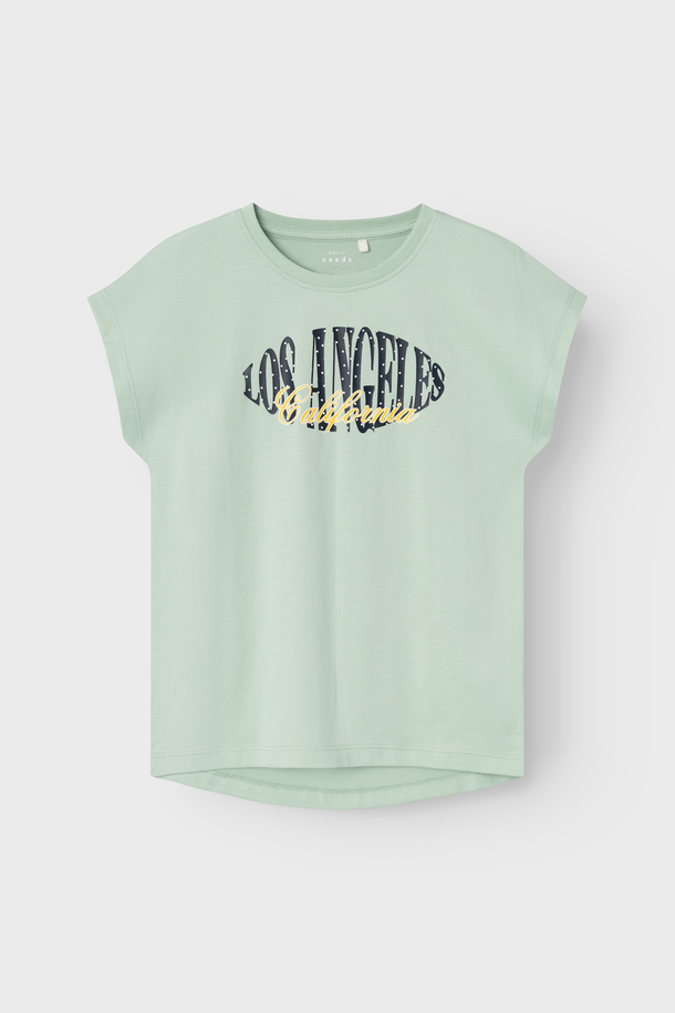 Product CAMISETA VIGEA - Silt Green Print:Los Angeles - Image 1