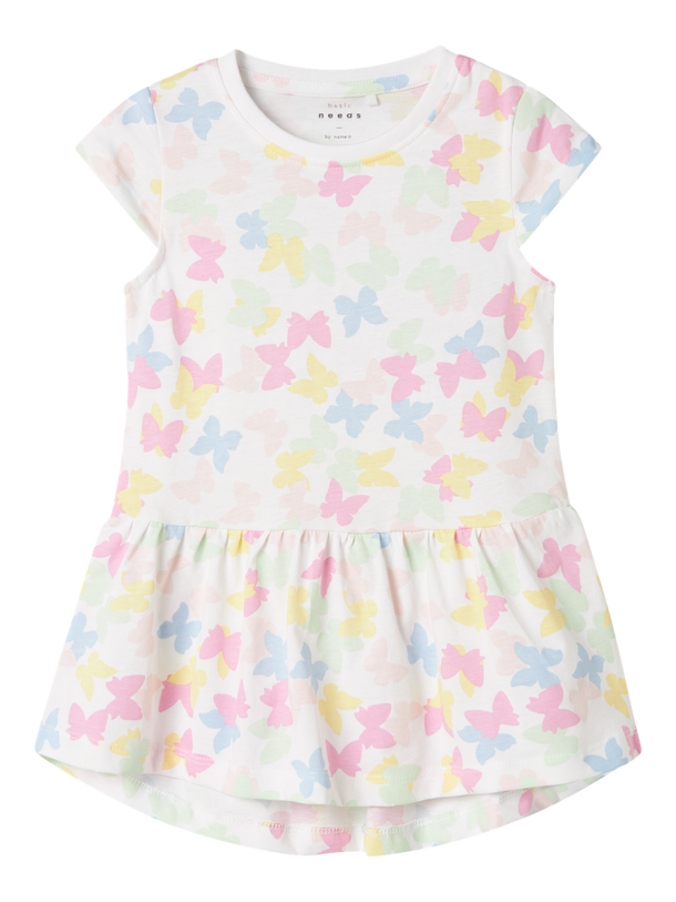 Product VESTIDO VIGGA - Bright White AOP:BUTTERFLY - Image 1