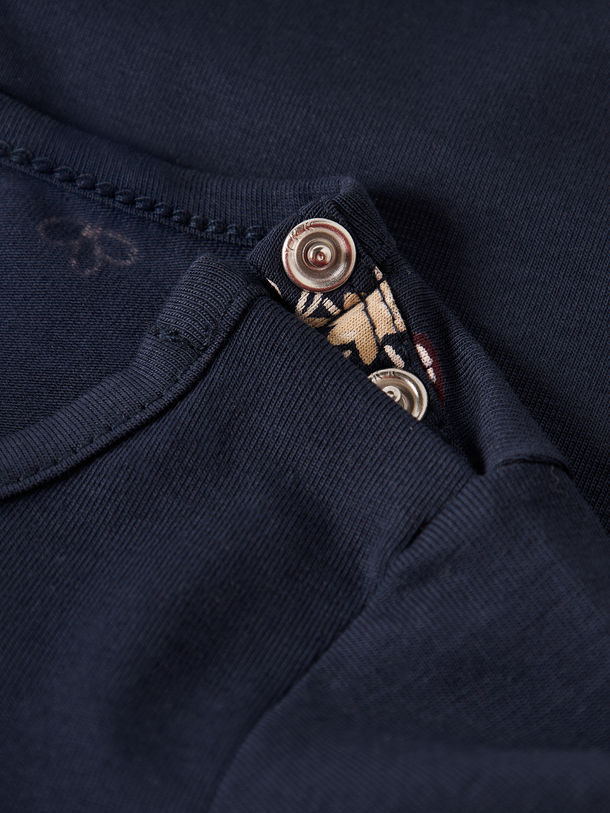 Product BODY DORA-Navy Blazer AOP:Flowers and hearts - Image 2