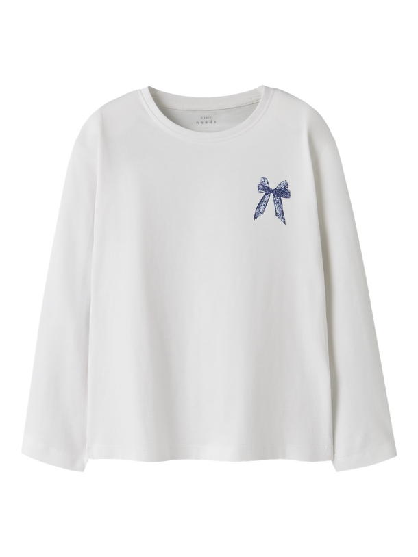 Product CAMISETA VEEN-Bright White Print:Lace Bow - Image 3