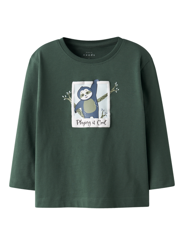 Product CAMISETA VICTOR-Garden Topiary Print:Sloth Picture - Image 3