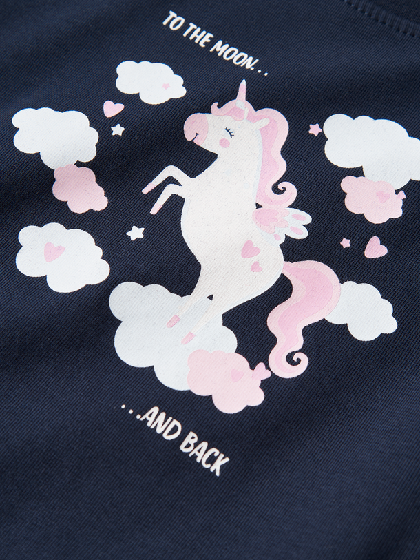 Product CAMISETA VIX-Navy Blazer Print:Happy Unicorn - Image 2