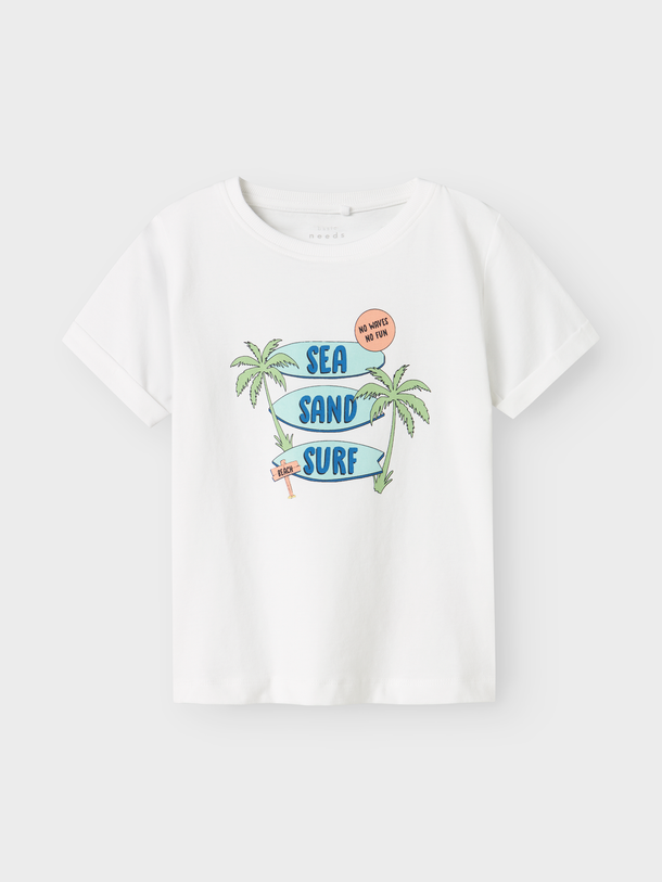 Product CAMISETA VUX - Bright White Print:Sea - Image 4
