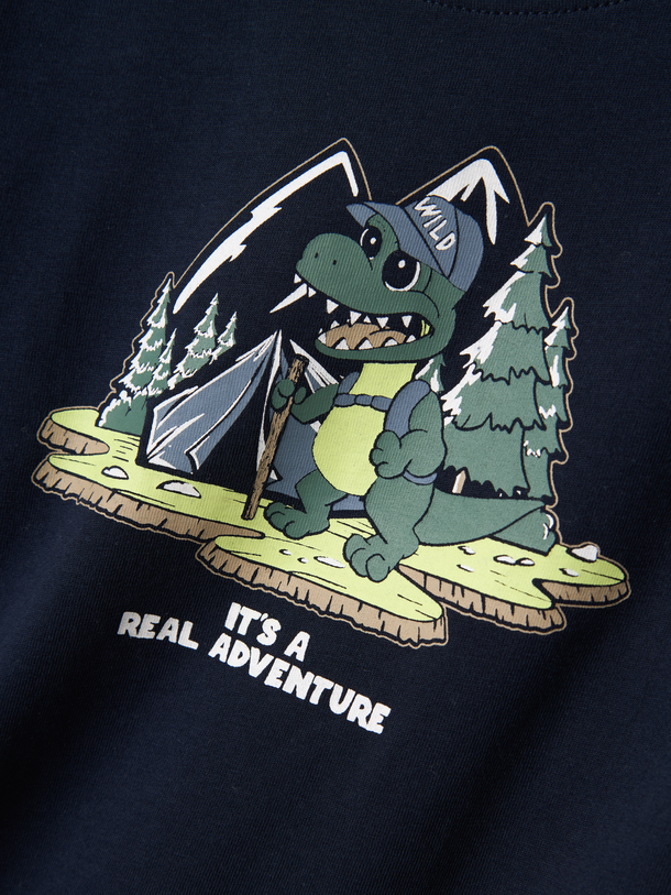 Product CAMISETA VICTOR - Dark Sapphire Print:Real Adventure - Image 2