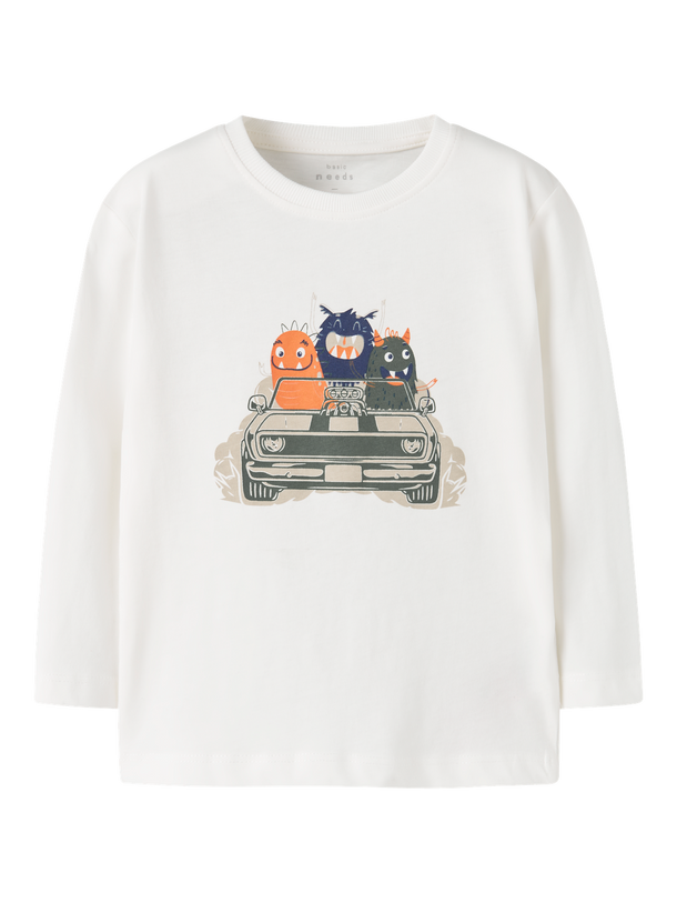 Product CAMISETA VAGNO-Cloud Dancer Print:Monster - Image 3