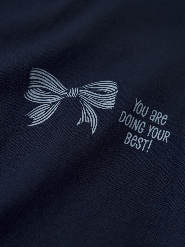 Product CAMISETA VEEN-Navy Blazer Print:Bow - Image 2