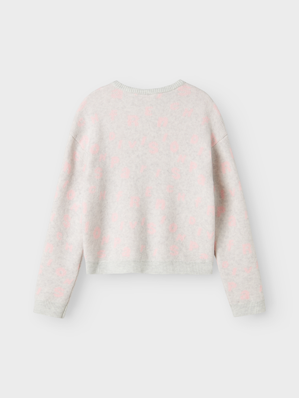 Product SWEATER OLIE-Light Grey Melange - Image 5