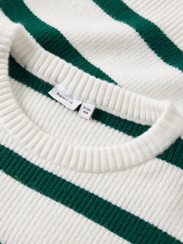 Product BUZO TEJIDO VAINILLA-Cloud Dancer Stripes:W. AVENTURINE - Image 2