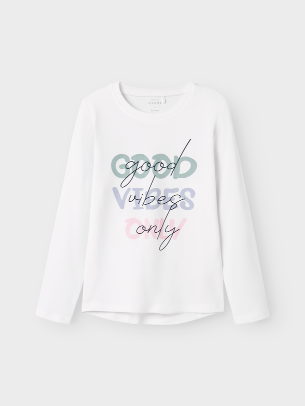 Product CAMISETA VIX - Bright White Print:Good Vibes Only - Image 4