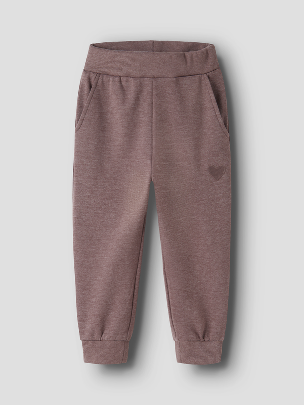 Product PANTALÓN JOGGING VIMA-Peppercorn Detail:Heart Embroidery - Image 1