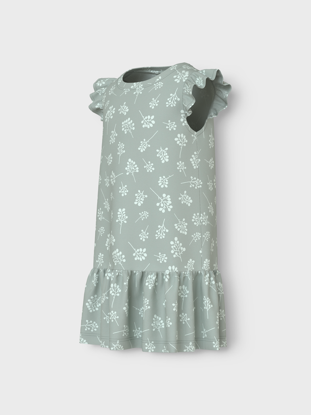 Product VESTIDO VIDA - Aqua Gray AOP:Branch aqua - Image 2