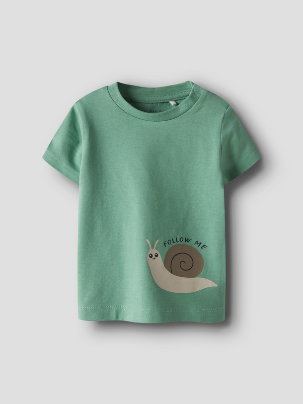 Product CAMISETA VACION - Creme De Menthe Print:Snail - Image 4