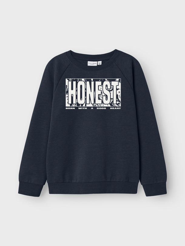 Product SUDADERA VION - Dark Sapphire Print:Honest - Image 4