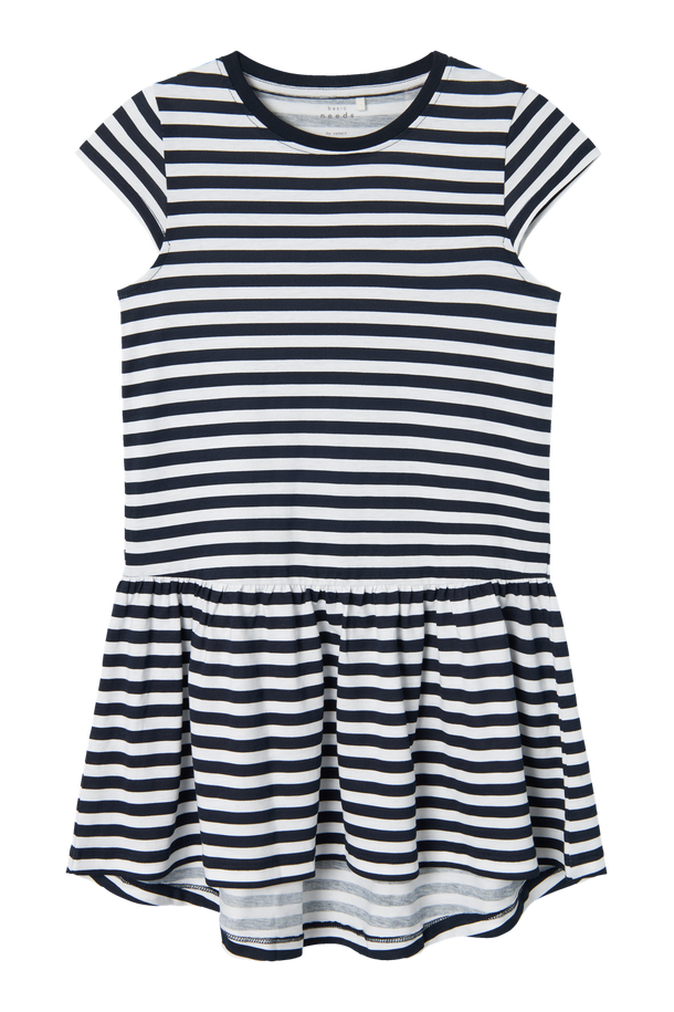 Product VESTIDO VIGGA - Dark Sapphire Stripes:White - Image 1