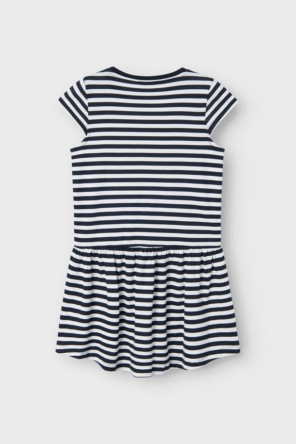 Product VESTIDO VIGGA - Dark Sapphire Stripes:White - Image 3