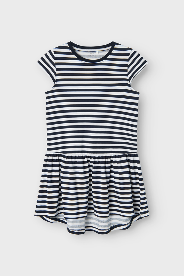 Product VESTIDO VIGGA - Dark Sapphire Stripes:White - Image 4