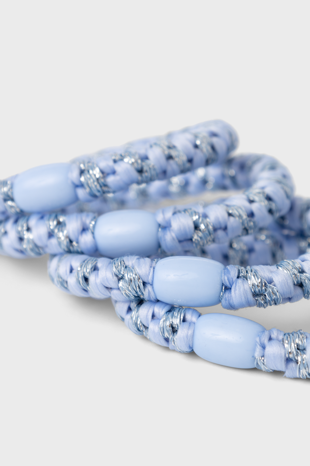 Product PACK 4 GOMITAS DE PELO ARISE - Chambray Blue Detail:W. Glitter - Image 4