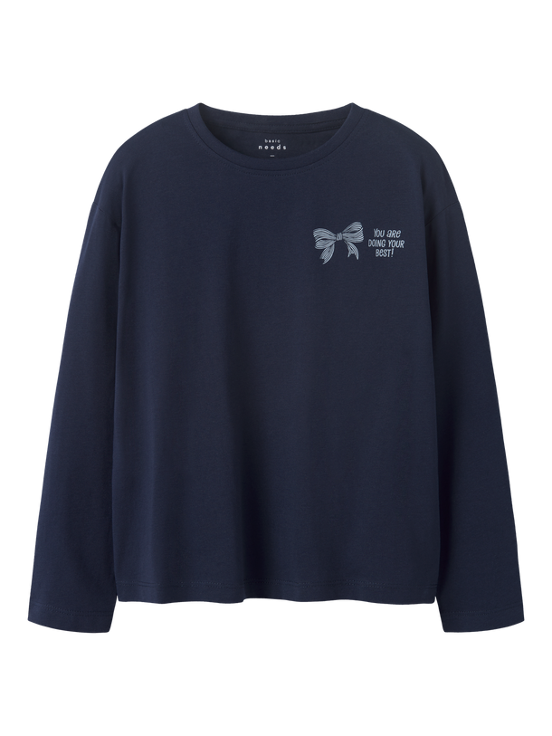 Product CAMISETA VEEN-Navy Blazer Print:Bow - Image 3