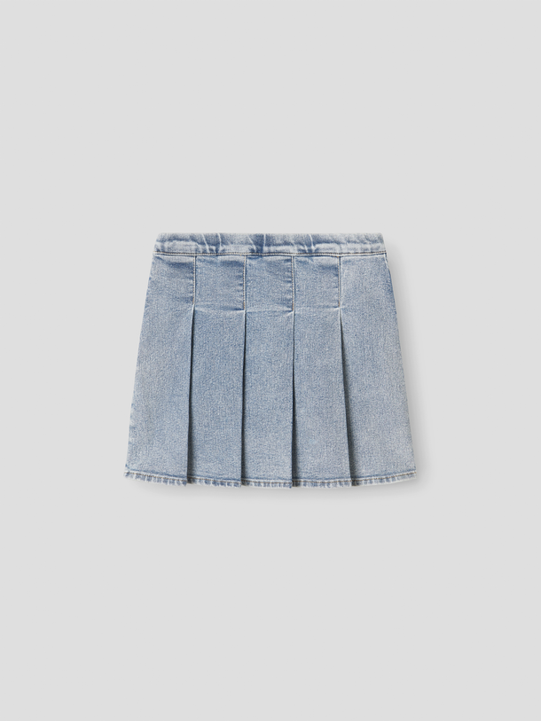 Product POLLERA DE JEAN DEBI - Light Blue Denim - Image 6