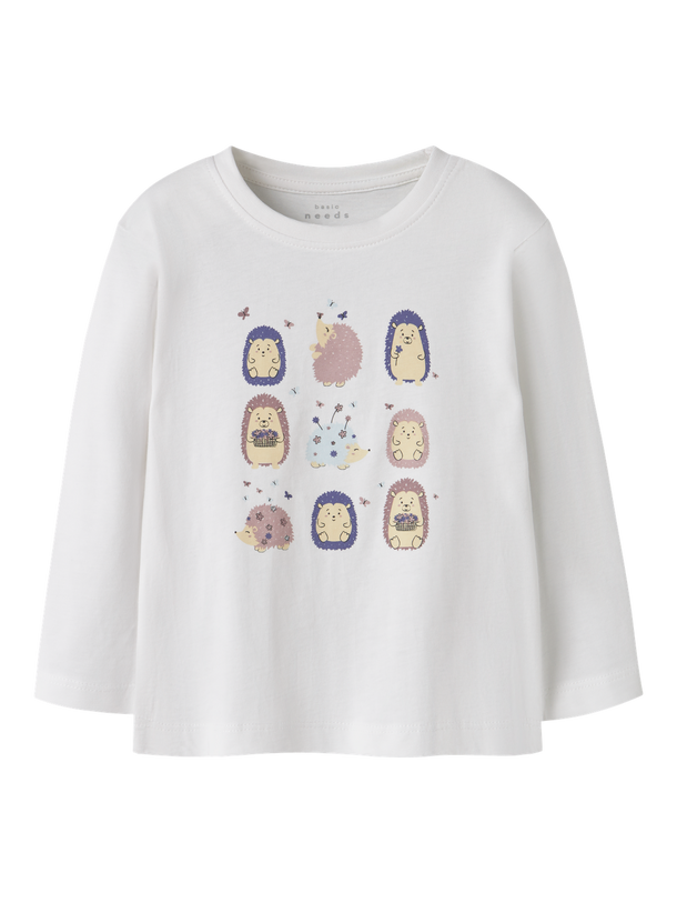 Product CAMISETA VEEN-Bright White Print:Hedgehogs - Image 3