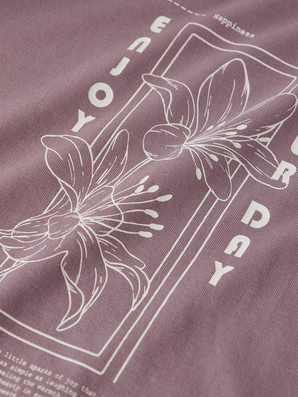 Product CAMISETA VEEN-Toadstool Print:Enjoy Your Day - Image 2