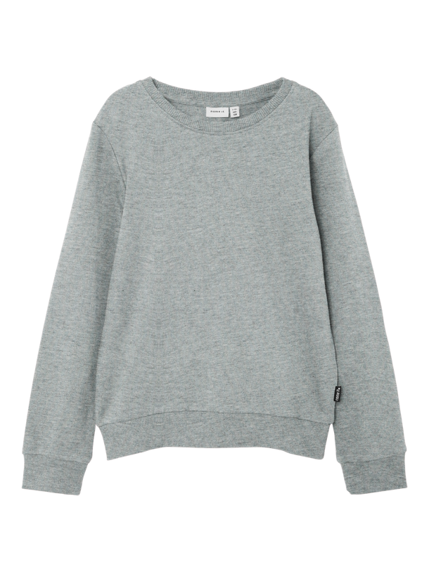 Product BUZO BÁSICO DE ALGODÓN-Grey Melange - Image 1