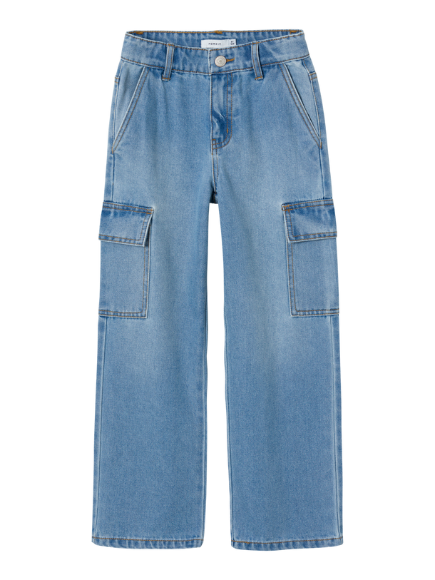 Product JEAN ROSE CARGO - Light Blue Denim - Image 5