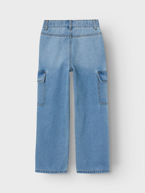 Product JEAN ROSE CARGO - Light Blue Denim - Image 6
