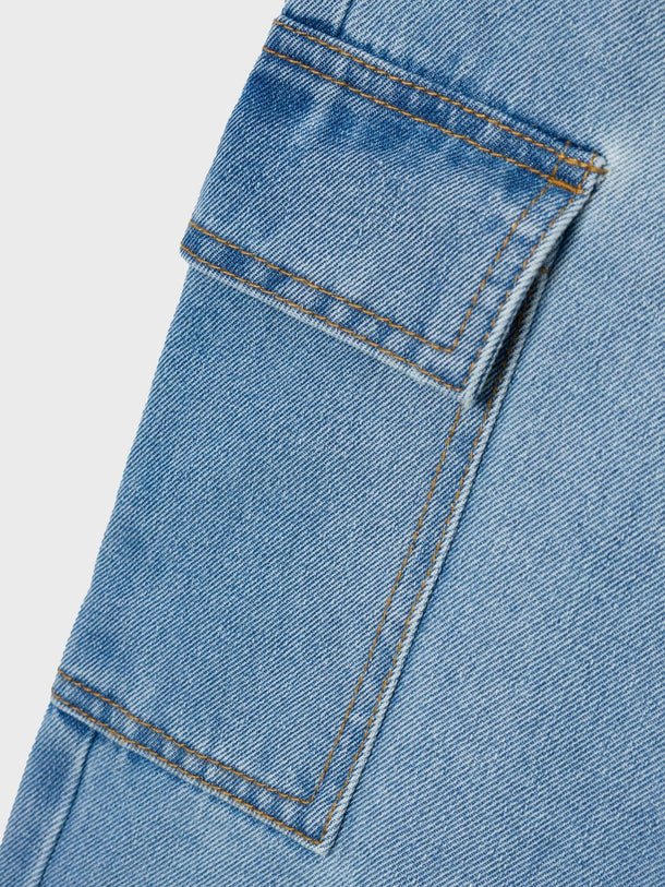 Product JEAN ROSE CARGO - Light Blue Denim - Image 4