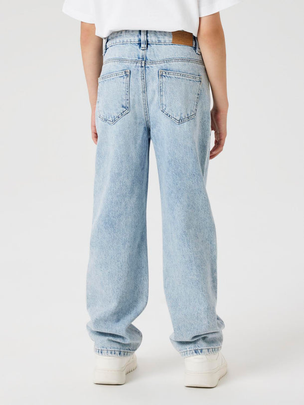 Product JEAN ROSE RECTO-Light Blue Bleached Denim - Image 5